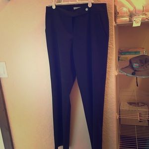 Black Calvin Klein work slacks